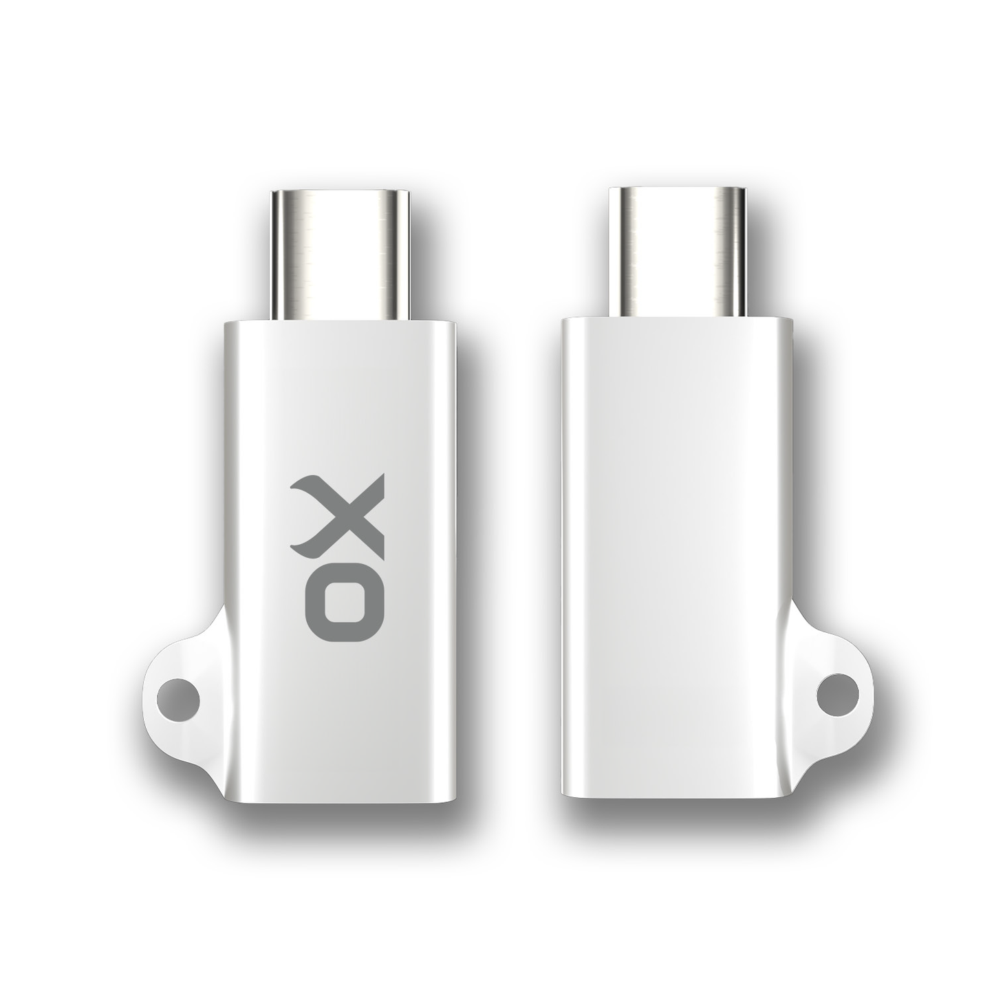 Ox Power - 35W Lightning to USB C Adapter iOS Female Lightning to Male USB C (2-Pack)